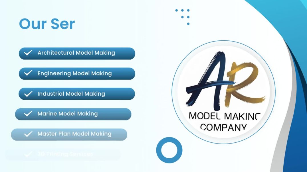 3D Scale Model Making Company in India