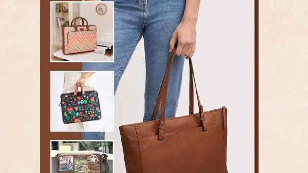 5 Smart and Stylish Leather Laptop Bags for Ladies that You Cannot Miss