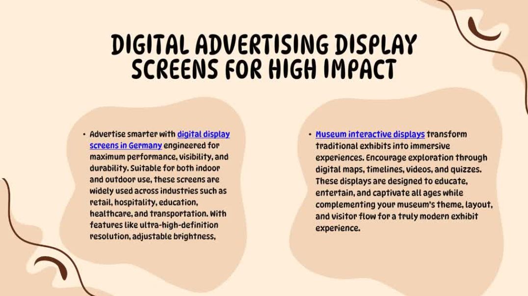 Interactive Kiosks for Enhanced User Experience