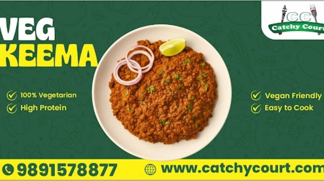 ⁣Veg Keema at Catchy Court – A Delicious Plant-Based Twist on a Classic Favorite