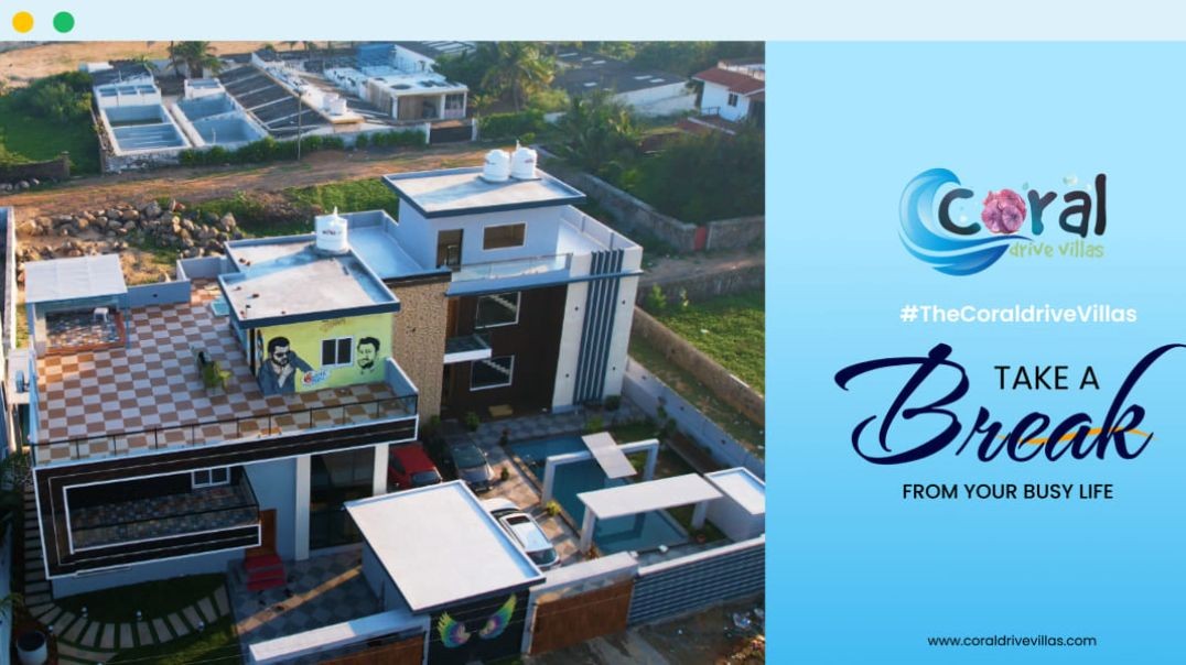 Coral Drive Villas - Beach Villa for 1 Day Rent in ECR _ Beach House with Swimming Pool - Book Now!