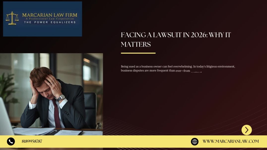 Los Angeles Business & Corporate Litigation Attorney | Marcarian Law