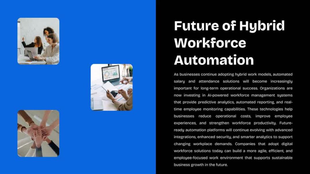 ⁣Automated Salary and Attendance Solutions for Hybrid Workplaces