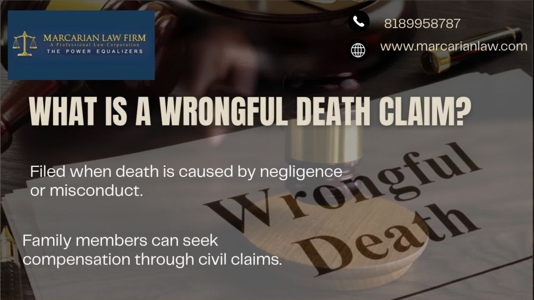 Top Los Angeles Wrongful Death Lawyer | No Win No Fee - Marcarian Law