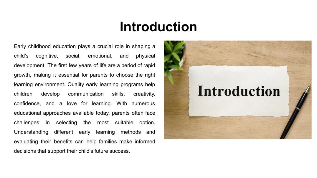A Parent's Guide to Quality Early Learning Options