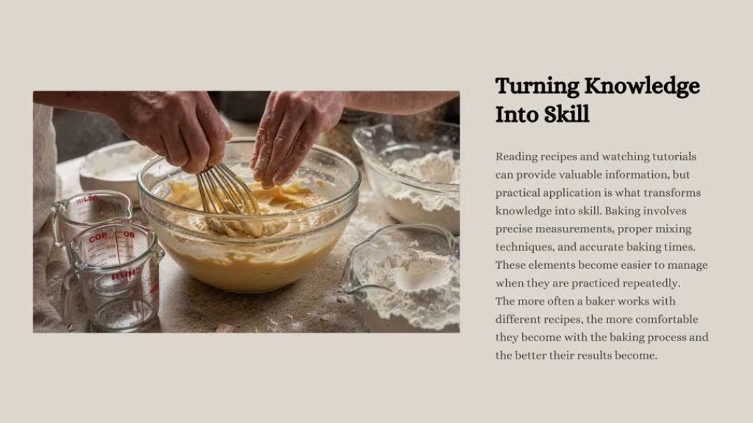 Why Is Practice Important in Cake Baking