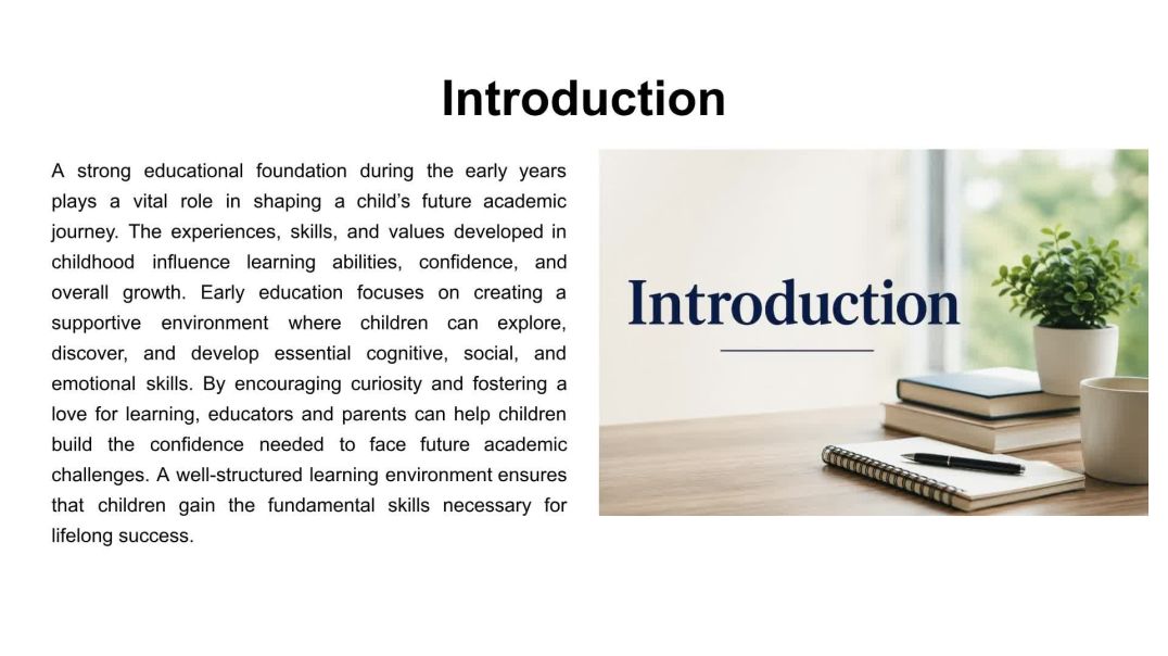Building Strong Foundations for Future Academic Success