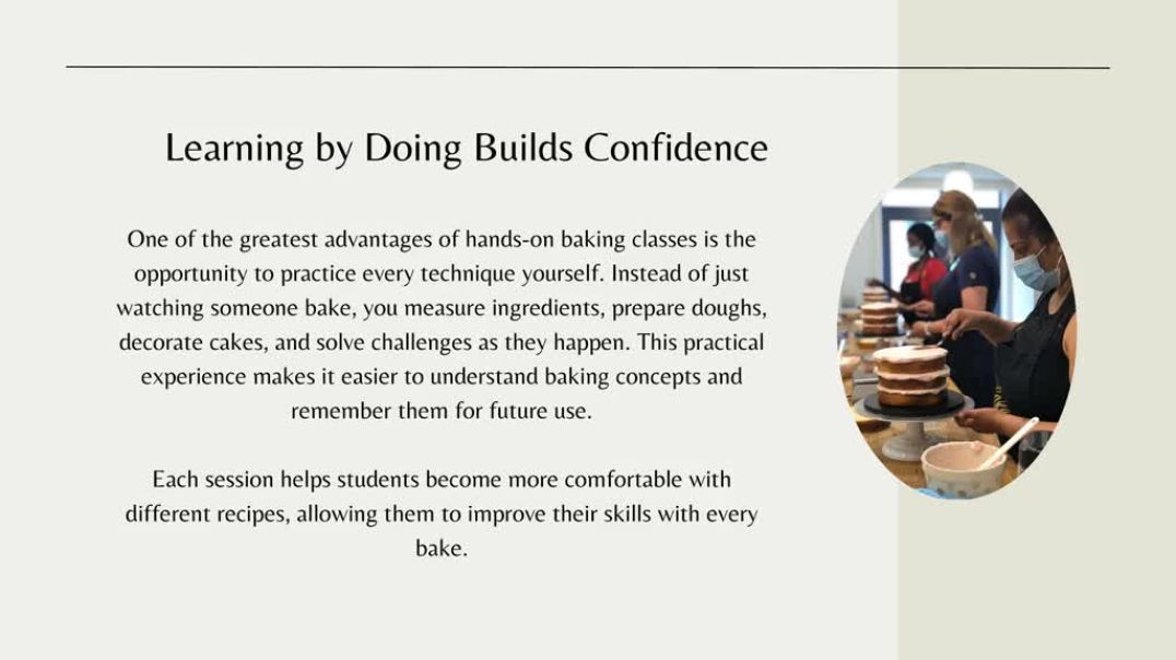 What Are the Benefits of Hands-On Baking Classes
