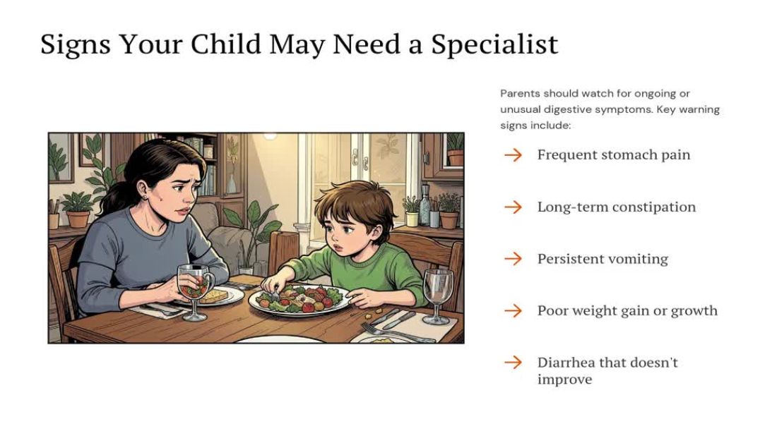 When to Visit a Pediatric Gastroenterologist for Your Child
