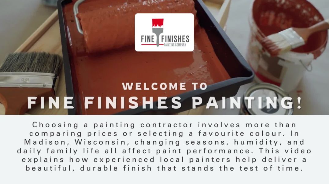 ⁣Trusted Local Painters in Madison, WI for Homes - Fine Finishes Painting