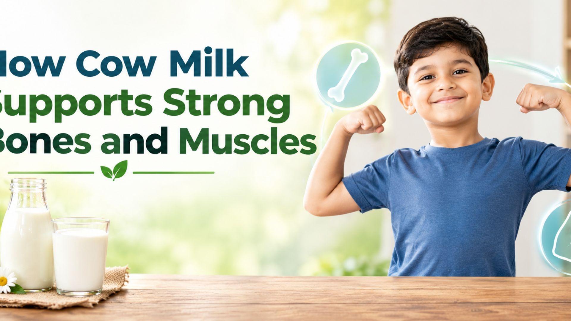 How Cow Milk Supports Strong Bones and Muscles