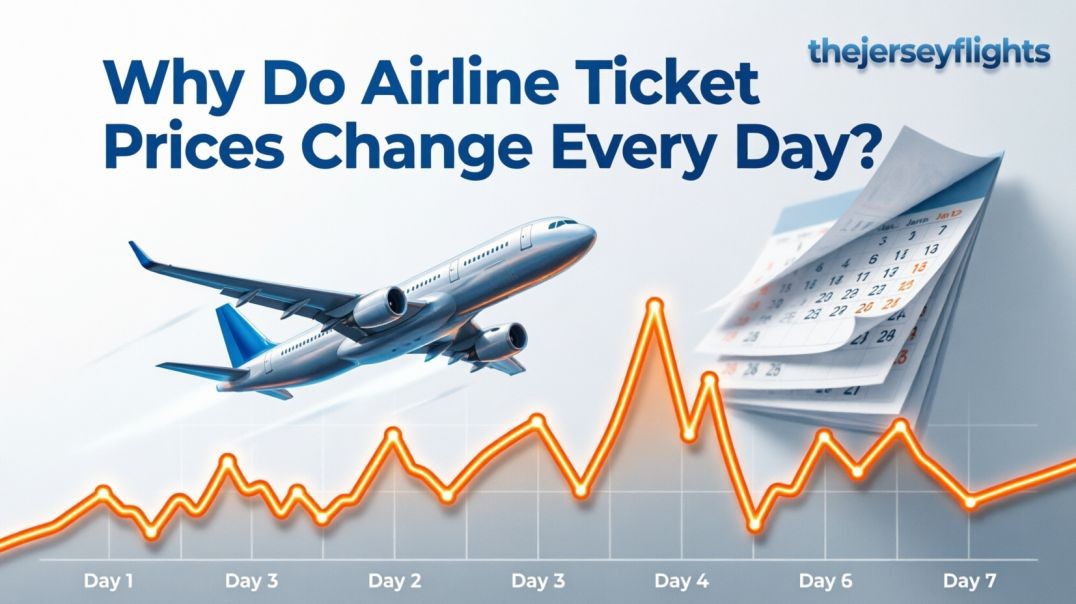 Why Do Airline Ticket Prices Change Every Day? | TheJerseyFlights